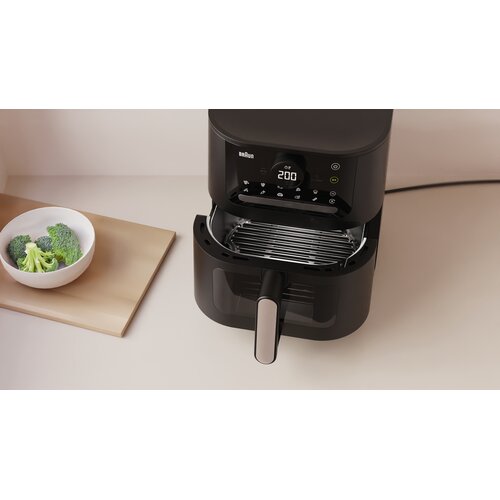Air Fryer Frytkownica beztłuszczowa BRAUN MultiFry 5 HF5073 6l z okienkiem do obserwacji postępów gotowania - obrazek 2