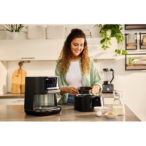 Air Fryer Frytkownica beztłuszczowa BRAUN MultiFry 5 HF5073 6l z okienkiem do obserwacji postępów gotowania - obrazek 4