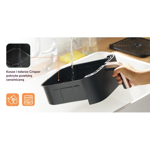 Air Fryer Frytkownica beztłuszczowa COSORI Turbo Tower Pro Smart CAF-DC123S-DEUR 10.8l (WiFi) - obrazek 15