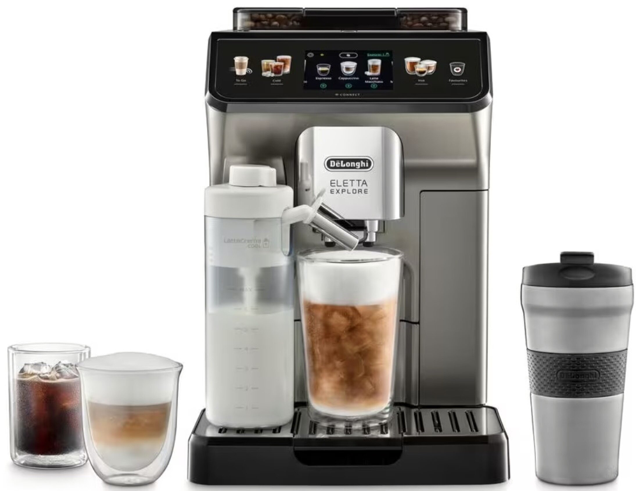 Ekspres DELONGHI Eletta Explore ECAM450.86.T (Cold Brew) - obrazek 2