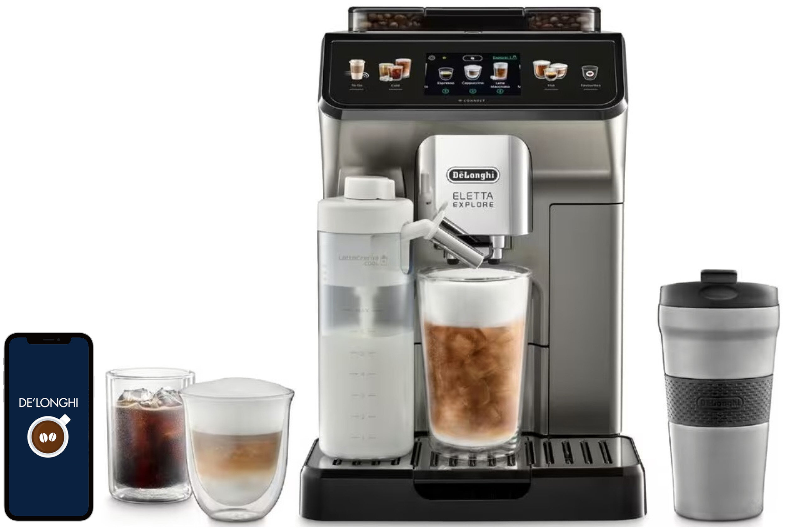 Ekspres DELONGHI Eletta Explore ECAM450.86.T (Cold Brew)