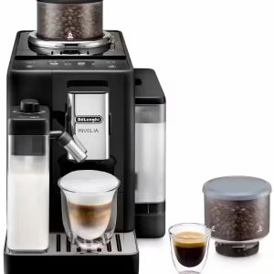 Ekspres DELONGHI Rivelia EXAM 440.55.B Kawa mrożona (2 wymienne zbiorniki kawy)