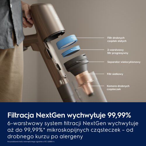 Odkurzacz ELECTROLUX Absolute Hygienic 800 EP83HB25WU - obrazek 15