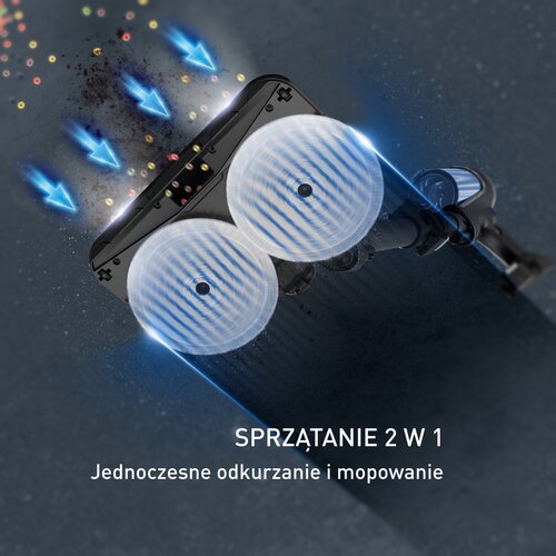Odkurzacz TEFAL TY9BD1 X-Force Flex 14.80 Aerospin Aqua z funkcją aktywnego mopowania - obrazek 4