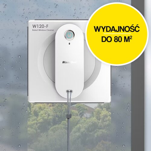 Robot do mycia okien MAMIBOT W120-F Spray Biały - obrazek 2